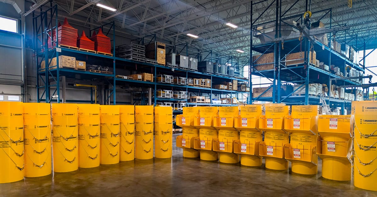 Yellow Superchutes Ready to Ship